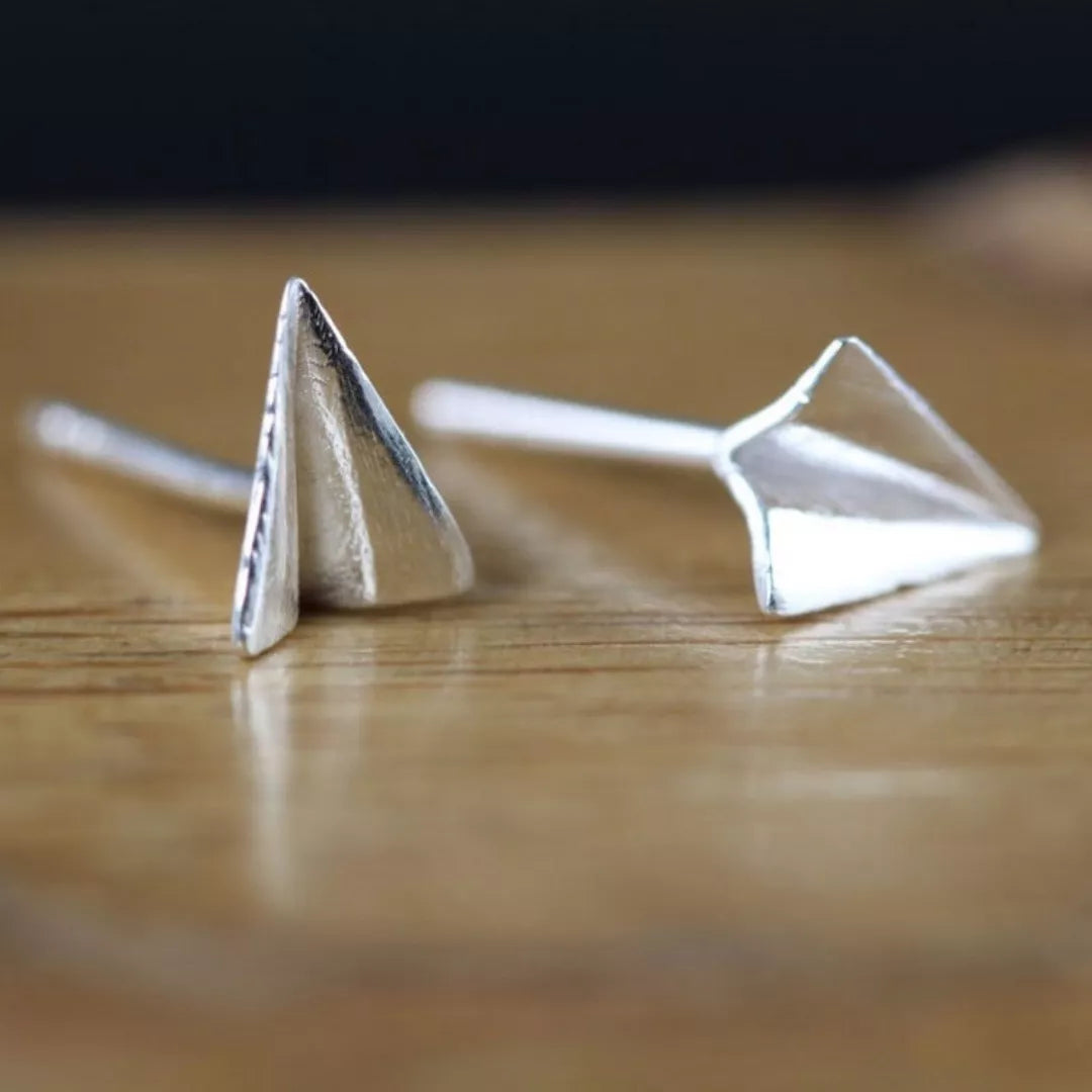 Aretes Avión de Papel