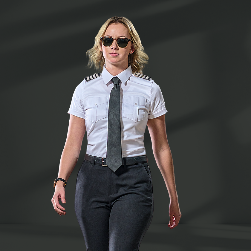 Camisa Piloto Aviador MUJER – Marca Jet Seam