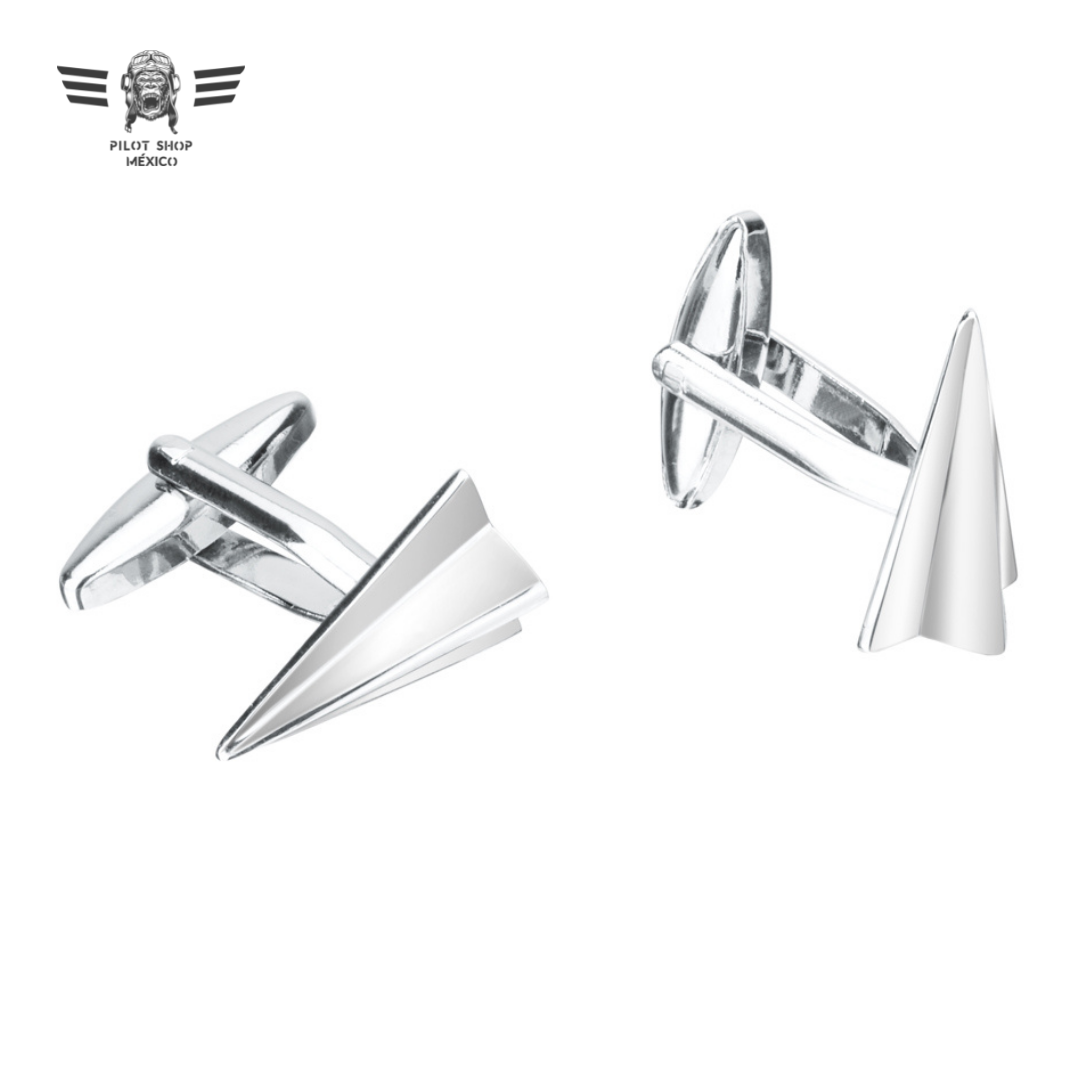 Mancuernillas – Avión de Papel