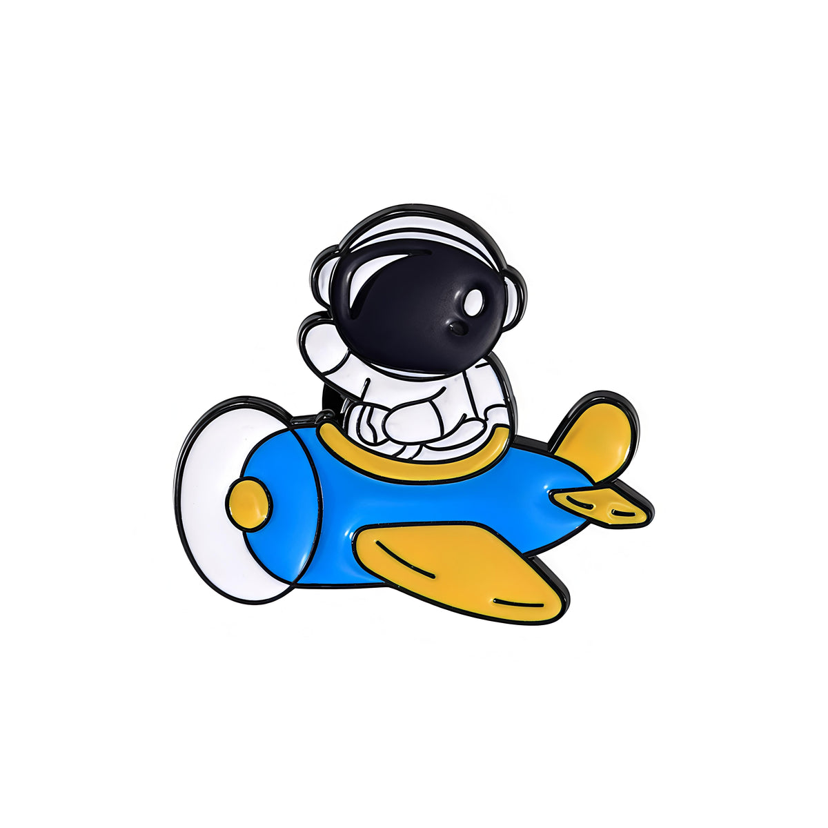 Pin - Astronauta Aviador/Avión Azul
