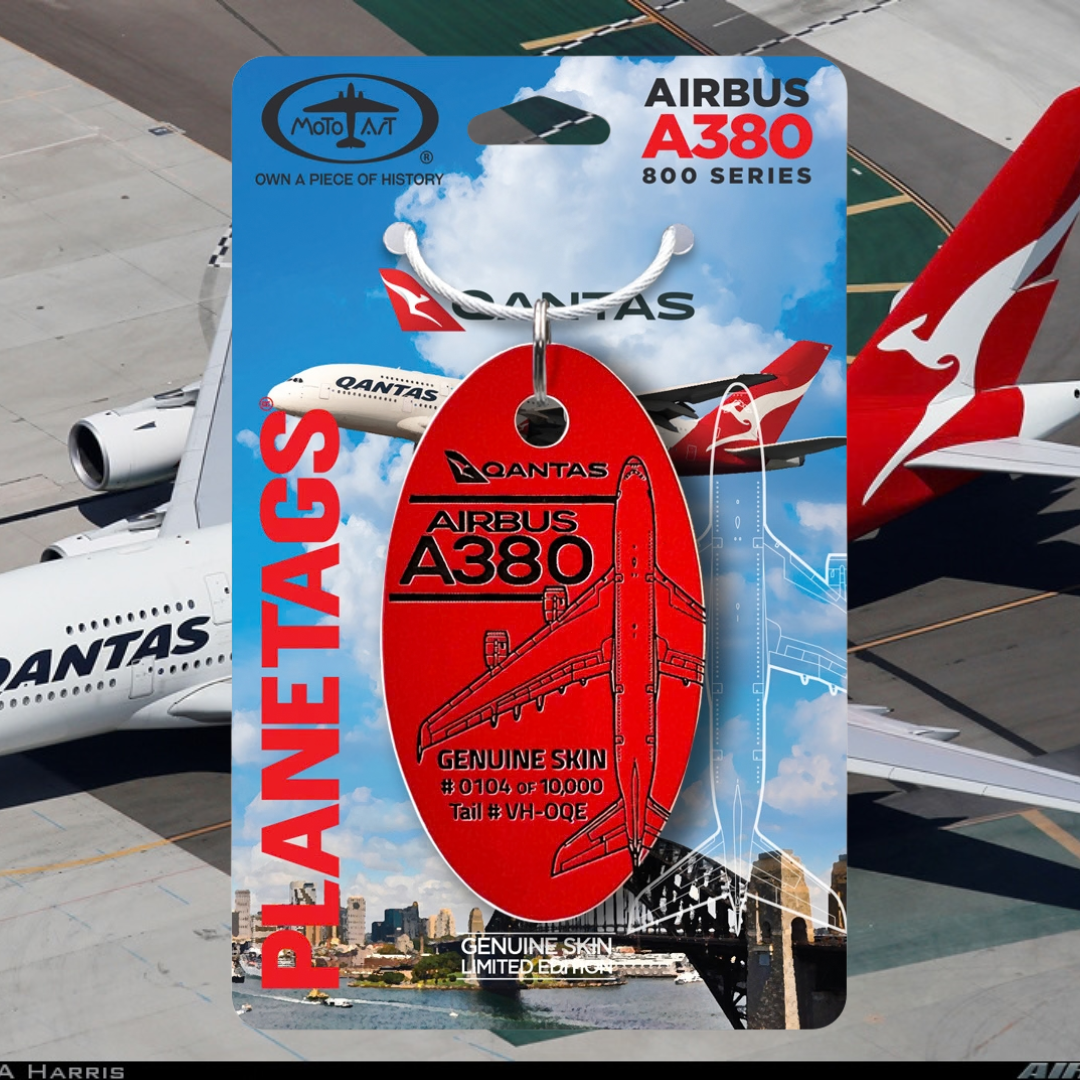 PlaneTags - Airbus A380 Qantas (VH-OQE)