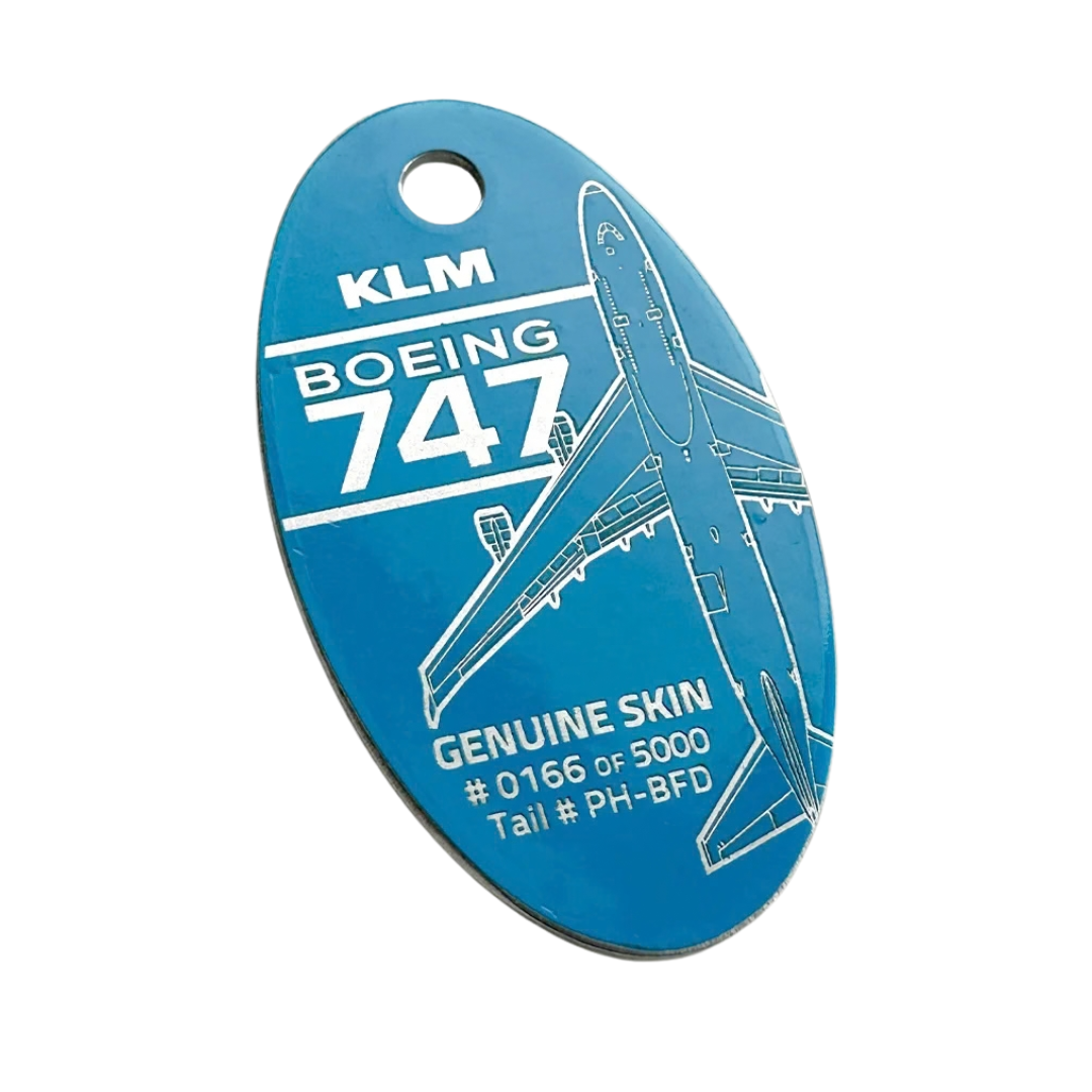 PlaneTags - Boeing 747 KLM (PH-BFD)