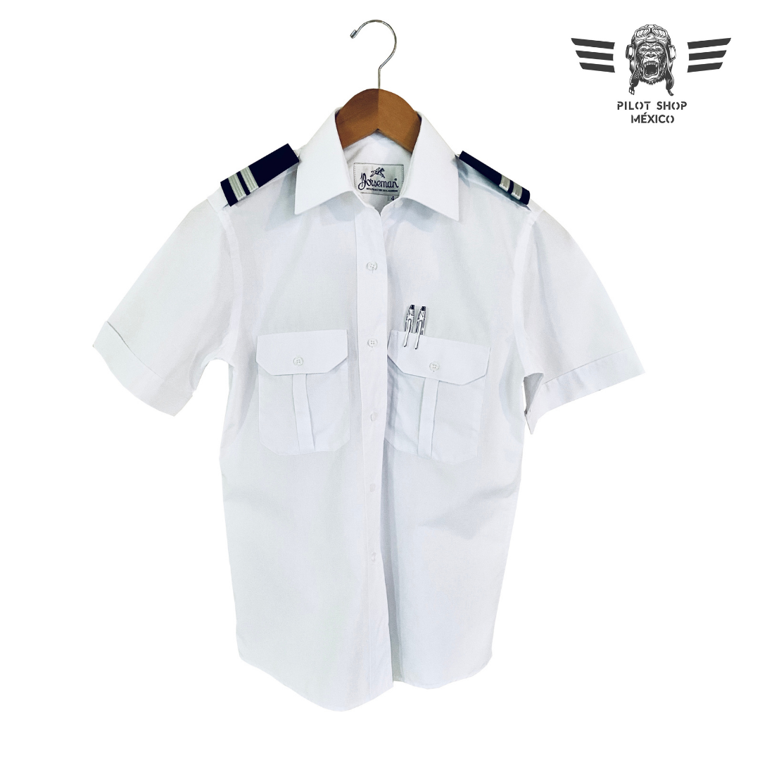 Camisa Piloto Aviador MUJER  – Marca HORSEMAN