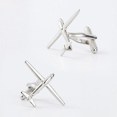Mancuernillas-glider-plateado-pilot-shop-Mexico-2