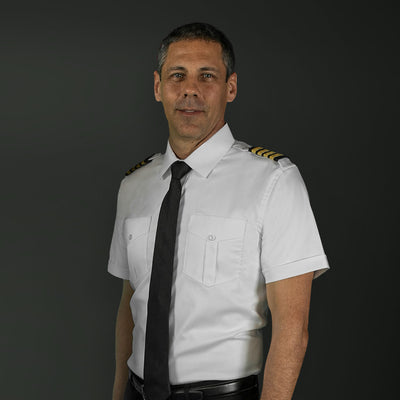 Camisa Piloto Aviador HOMBRE  – Modern Fit (Jet Seam)