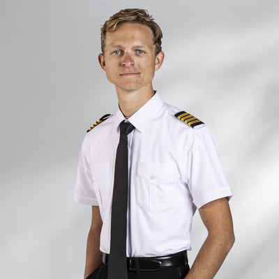 Camisa Piloto Aviador HOMBRE  – Slim Fit (Jet Seam)