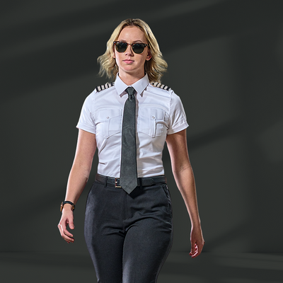 Camisa Piloto Aviador MUJER  – Marca Jet Seam