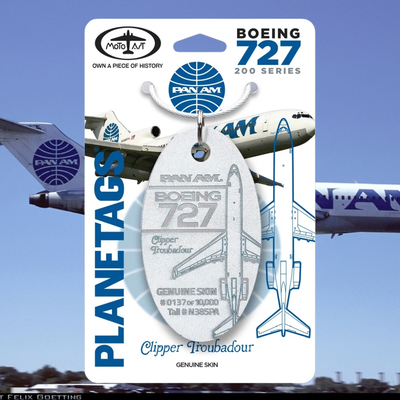 PlaneTags - Boeing 727 Pan Am (N385PA)
