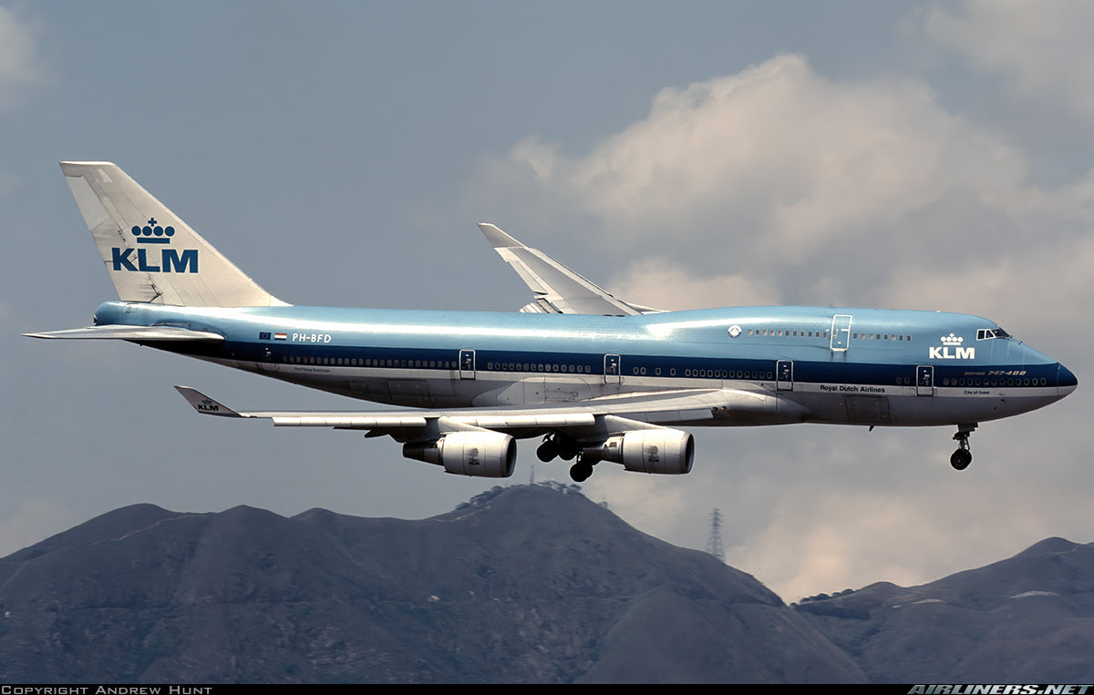 PlaneTags - Boeing 747 KLM (PH-BFD)