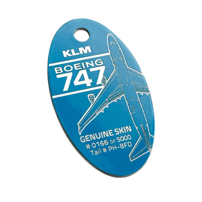 PlaneTags - Boeing 747 KLM (PH-BFD)