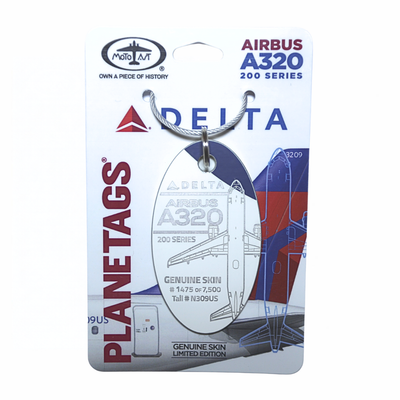 PlaneTags - Airbus A320 Delta Air Lines (N309US)