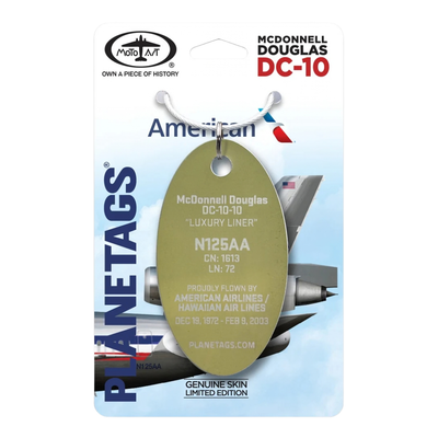 PlaneTags - McDonnell Douglas DC-10 American Airlines (N125AA)
